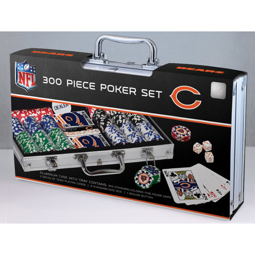 Chicago Bears 300 Piece Poker Set - Just $124.99! Shop now at Retro Gaming of Denver