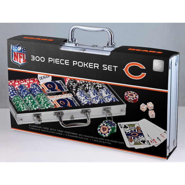 Chicago Bears 300 Piece Poker Set - Just $124.99! Shop now at Retro Gaming of Denver