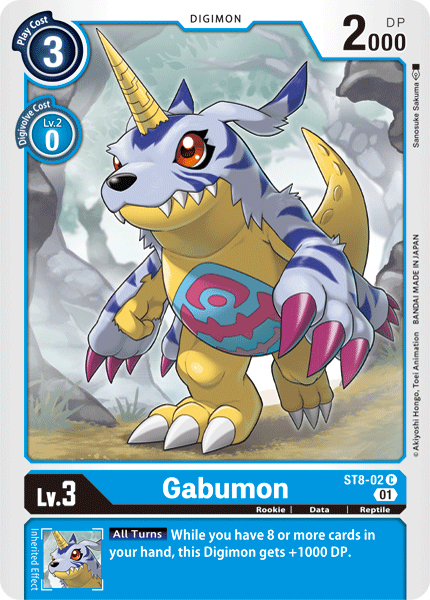 Gabumon [ST8-02] [Starter Deck: Ulforce Veedramon] - Just $0.09! Shop now at Retro Gaming of Denver