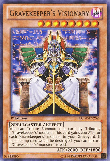 Gravekeeper's Visionary [LCJW-EN259] Rare - for just $0.25! 