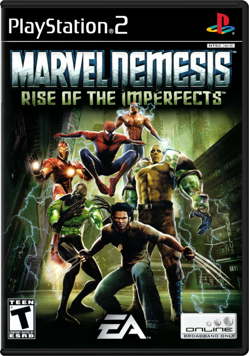 Marvel Nemesis Rise of the Imperfects – PlayStation 2 (PS2) - for just $0! 