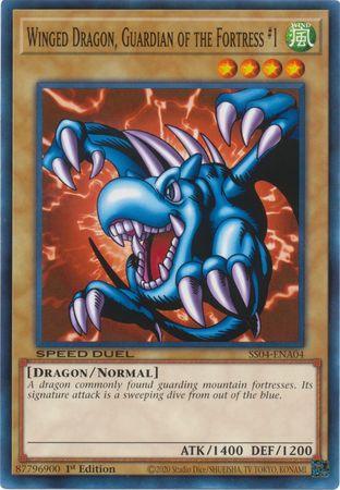 Winged Dragon, Guardian of the Fortress #1 [SS04-ENA04] Common - for just $0.20! 