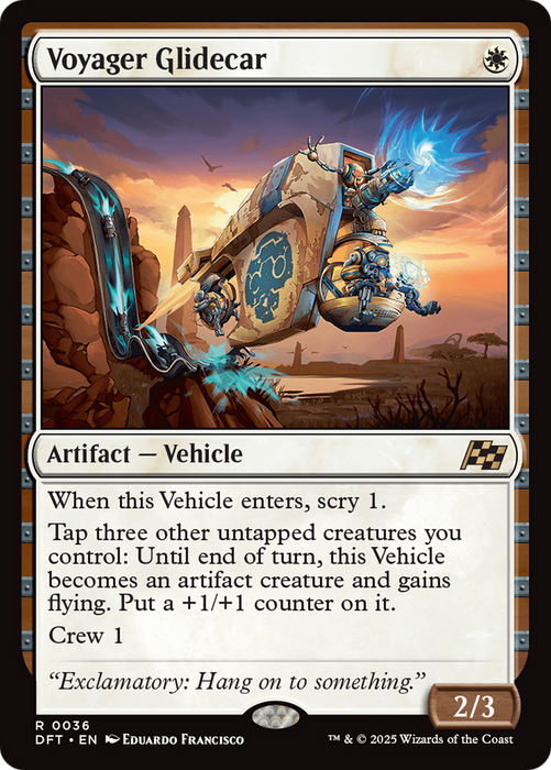Voyager Glidecar (DFT-036) - Aetherdrift - for just $0.06! 