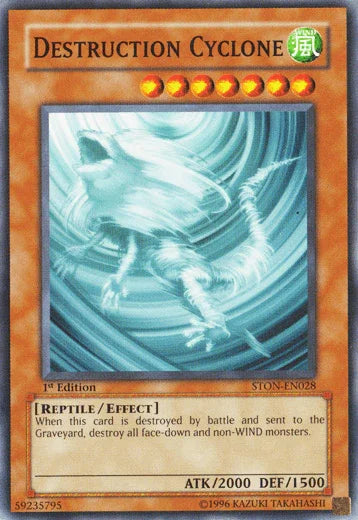 Destruction Cyclone [STON-EN028] Common - for just $0.10! 