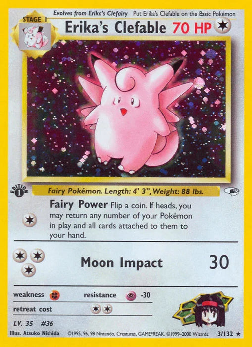Erika's Clefable (3/132) [Gym Heroes 1st Edition] - for just $32.40! 