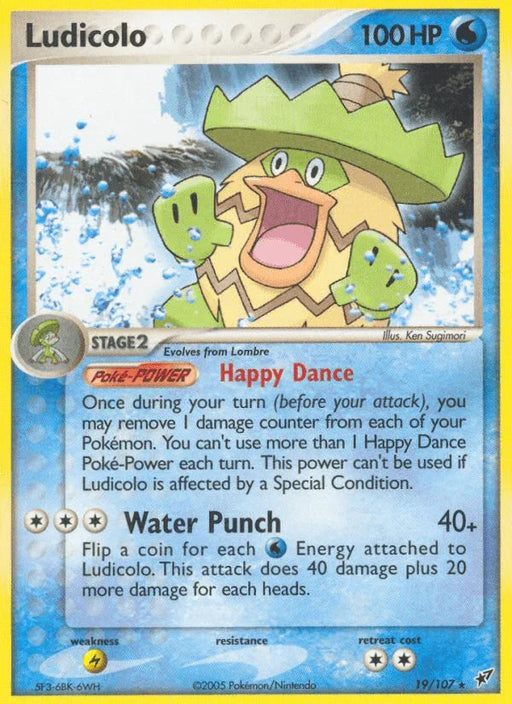 Ludicolo (19/107) [EX: Deoxys] - for just $0.35! 