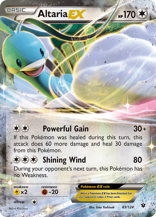 Altaria EX (83/124) [XY: Fates Collide] - for just $1.20! 