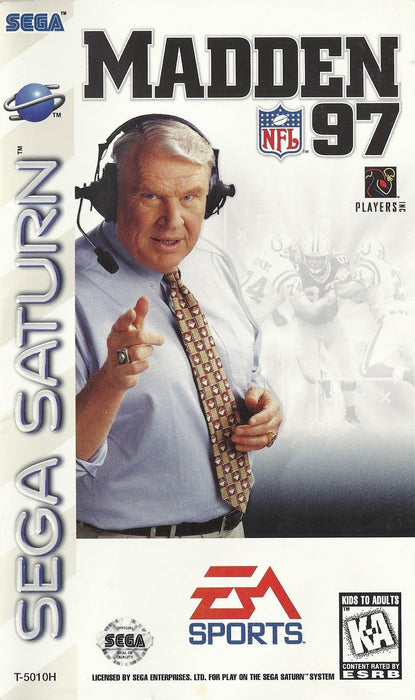 Madden NFL 97 – Sega Saturn (SS) - for just $7.99! 