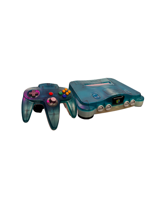 Nintendo 64 (N64) System Funtastic Ice Blue [Region Free] [Good] - for just $224.99! 