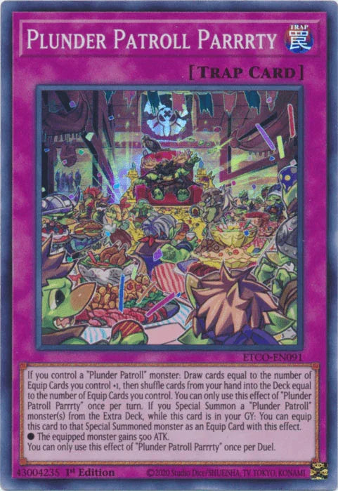 Plunder Patroll Parrrty [ETCO-EN091] Super Rare - for just $0.15! 