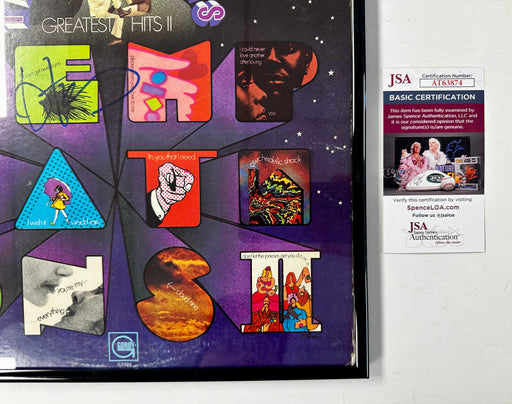Otis Williams Signed & Framed Temptations: Greatest Hits II Vinyl With JSA COA - for just $150! 