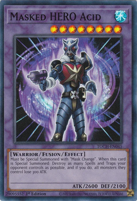 Masked Hero Acid [TOCH-EN045] Super Rare - for just $0.20! 