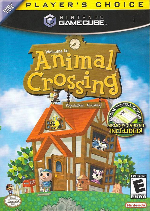 Animal Crossing: With Animal Crossing Memory Card (Player's Choice) (Gamecube) - for just $0! 