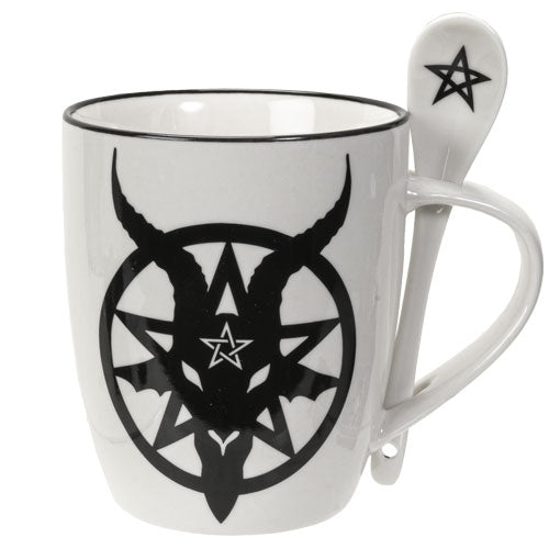 Baphomet Mug & Spoon Set - for just $13! 