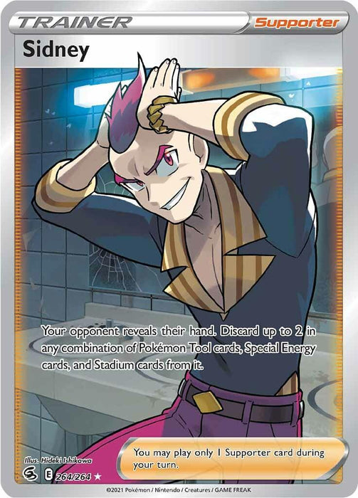 Sidney (264/264) [Sword & Shield: Fusion Strike] - for just $0.50! 