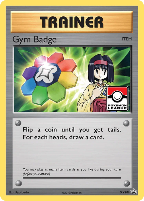 Gym Badge (XY206) (Erika) [XY: Black Star Promos] - for just $8.30! 