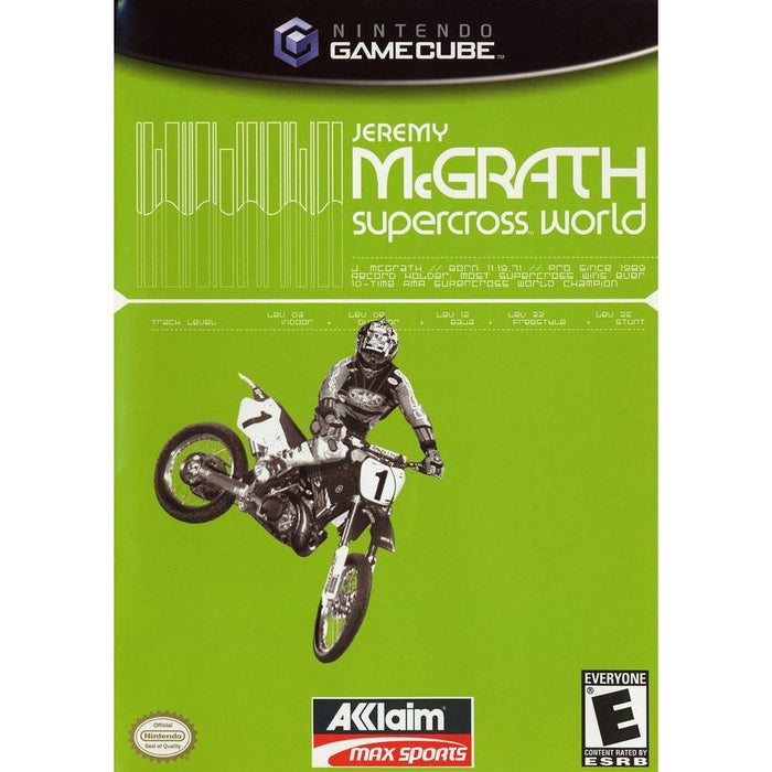 Jeremy McGrath Supercross World (Gamecube) - Just $0! Shop now at Retro Gaming of Denver