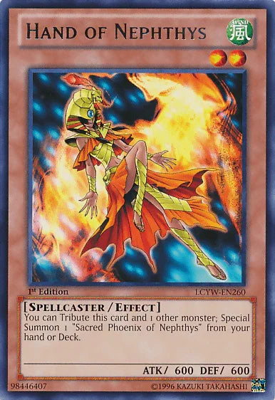 Hand of Nephthys [LCYW-EN260] Rare - for just $0.15! 