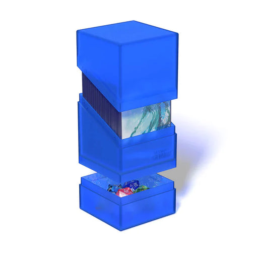 Ultimate Guard Boulder 100+ Saphire - Deck Case Box - Tower - for just $15.99! 