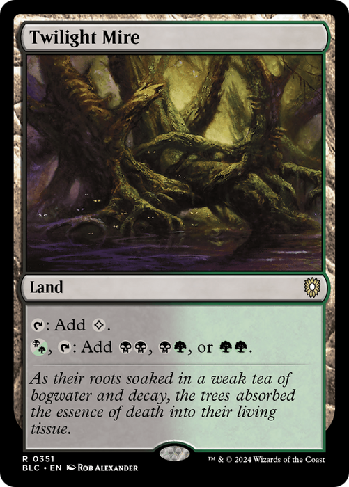Twilight Mire (BLC-351) - Bloomburrow Commander - for just $0.14! 