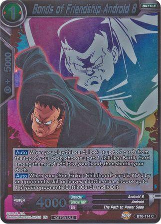 Bonds of Friendship Android 8 (Event Pack 4) (BT6-114) [Promotion Cards] - for just $0.10! 