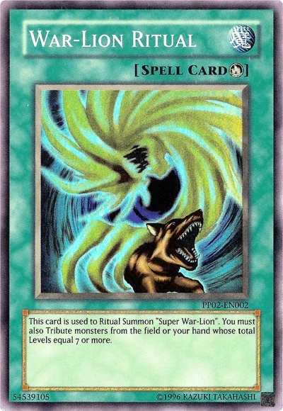 War-Lion Ritual [PP02-EN002] Super Rare - for just $0.15! 