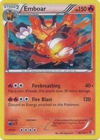 Emboar (26/149) (Cosmos Holo) (Blister Exclusive) [Black & White: Boundaries Crossed] - for just $2! 