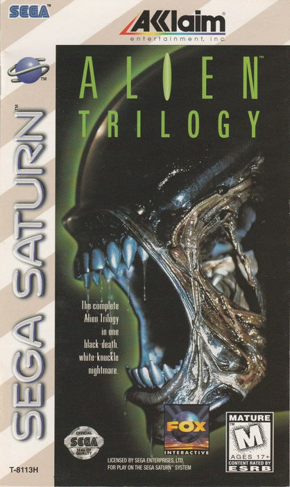 Alien Trilogy (Sega Saturn) - for just $0! 