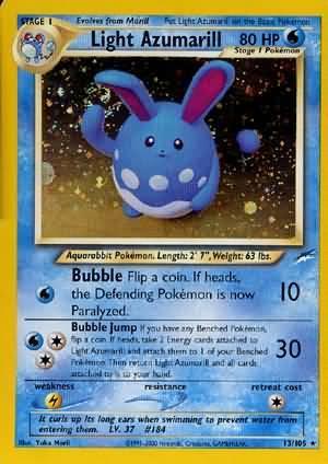 Light Azumarill (13/105) [Neo Destiny Unlimited] - for just $11.75! 
