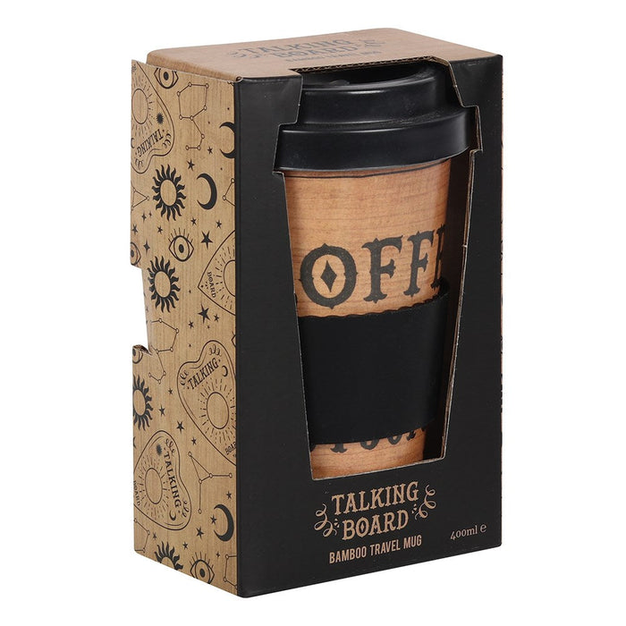 Talking Board Bamboo Travel Mug - for just $10! 