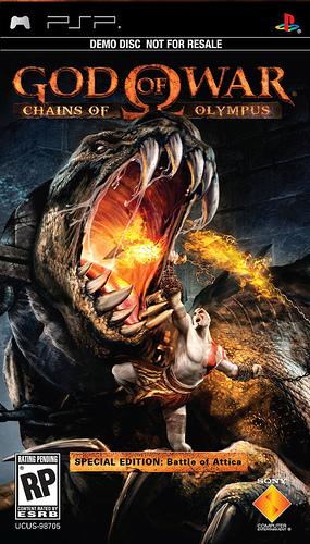 God of War: Chains Of Olympus - Battle of Attica [Demo Disc] (PSP) - for just $7.99! 
