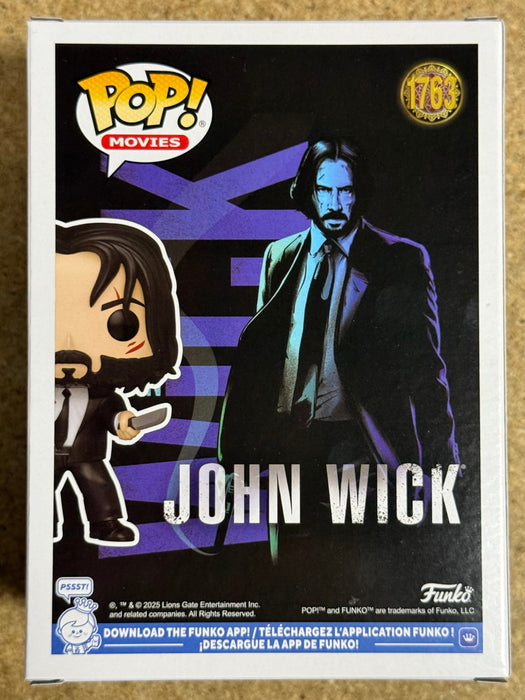 Funko Pop! Movies Bloody John Wick With Knives #1763 Chapter 4 2024 - for just $13! 