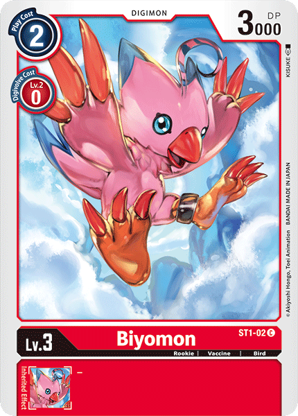 Biyomon [ST1-02] [Starter Deck: Gaia Red] - Just $0.09! Shop now at Retro Gaming of Denver