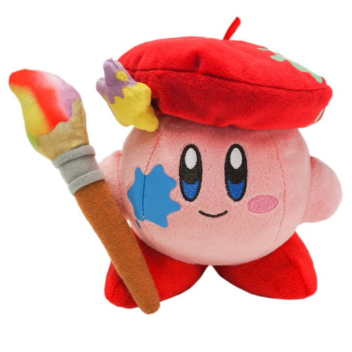 Kirby's Adventure: Kirby Artist Plush (6") - Premium Toys and Collectible - Just $16.99! Shop now at Retro Gaming of Denver