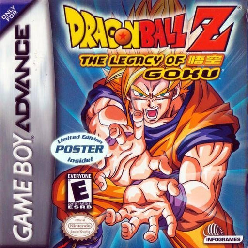 Dragon Ball Z: Legacy of Goku (Gameboy Advance) - Just $0! Shop now at Retro Gaming of Denver