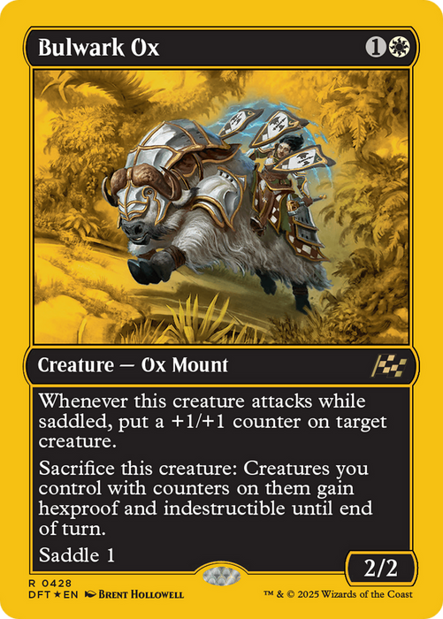 Bulwark Ox (DFT-428) - Aetherdrift Foil - for just $0.27! 
