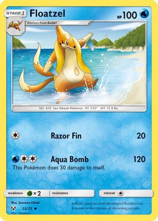 Floatzel 023/73 - Shining Legends - for just $0.08! 