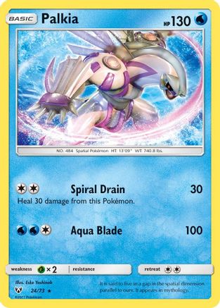 Palkia 024/73 - Shining Legends Holofoil - for just $0.10! 