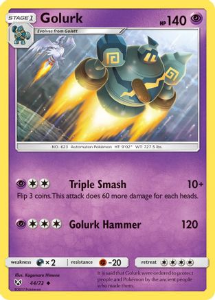 Golurk 044/73 - Shining Legends - for just $0.07! 