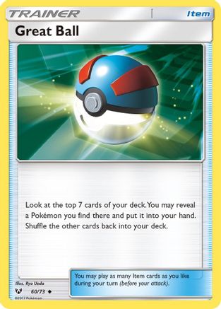 Great Ball 060/73 - Shining Legends Reverse Holofoil - for just $0.18! 
