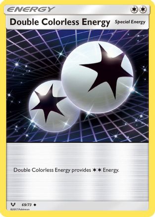 Double Colorless Energy 069/73 - Shining Legends Reverse Holofoil - for just $0.63! 