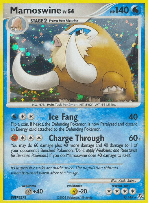 Mamoswine (9/146) [Diamond & Pearl: Legends Awakened] - for just $4.55! 