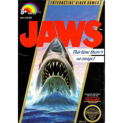 Jaws (Nintendo NES) - Premium Video Games - Just $0! Shop now at Retro Gaming of Denver