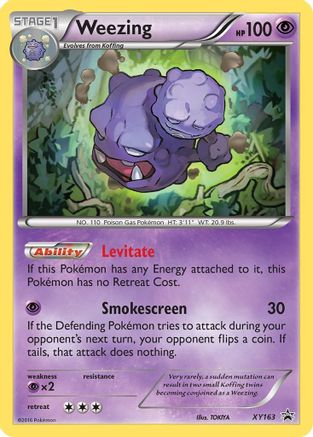 Weezing XY163/211 - XY Promos Holofoil - for just $0.46! 