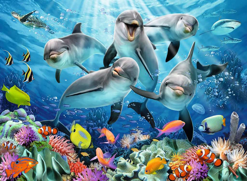 Puzzle: Dolphins in the Coral Reef - for just $18! 