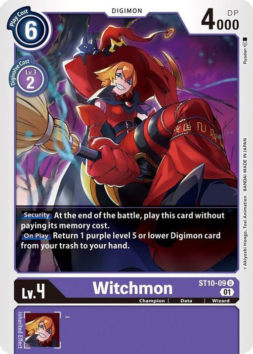 Witchmon [ST10-09] [Starter Deck: Parallel World Tactician] - Just $0.09! Shop now at Retro Gaming of Denver