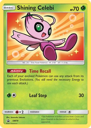 Shining Celebi SM79/248 - SM Promos Holofoil - for just $11.12! 