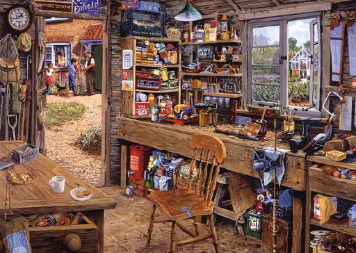 Puzzle: Large Format - Dad's Shed - for just $18.49! 