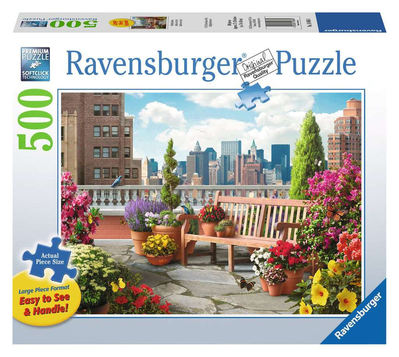 Puzzle: Large Format - Rooftop Garden - for just $18.49! 