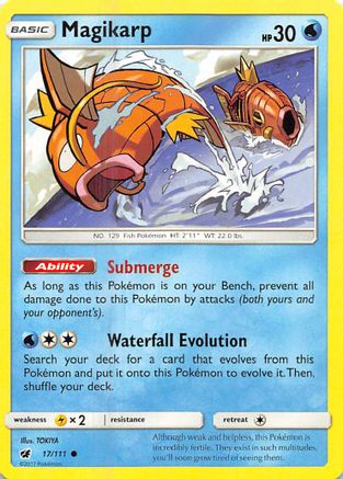 Magikarp 017/111 - SM  Crimson Invasion - for just $0.12! 